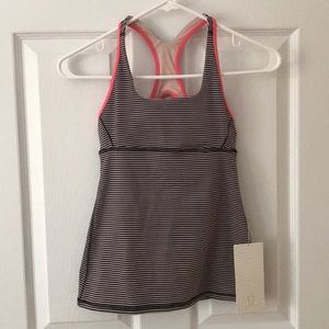 Lululemon Satnam striped tank. NWT
